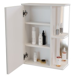 Зеркальный шкаф &amp;quot;Стандарт-50&amp;quot; левый без подсветки (ПВХ) - 525513 