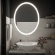 Зеркало MIXLINE &amp;quot;Дора&amp;quot; 700*900 (ШВ) овал, сенсорный выключатель, светодиодная подсветка - MLZ.Do.7-9.1.2 