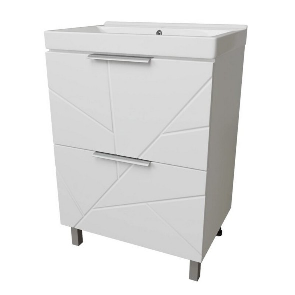 Тумба д/ванной &amp;quot;Гранд-70&amp;quot;  под раковину Марго-70 (MIXLINE) (ПВХ) - 554894 