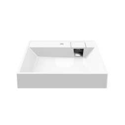 Раковина над стиральной машиной "ЛЕРОН" 60*60 ш*г, с кронштейнами (MIXLINE) - 00-001441