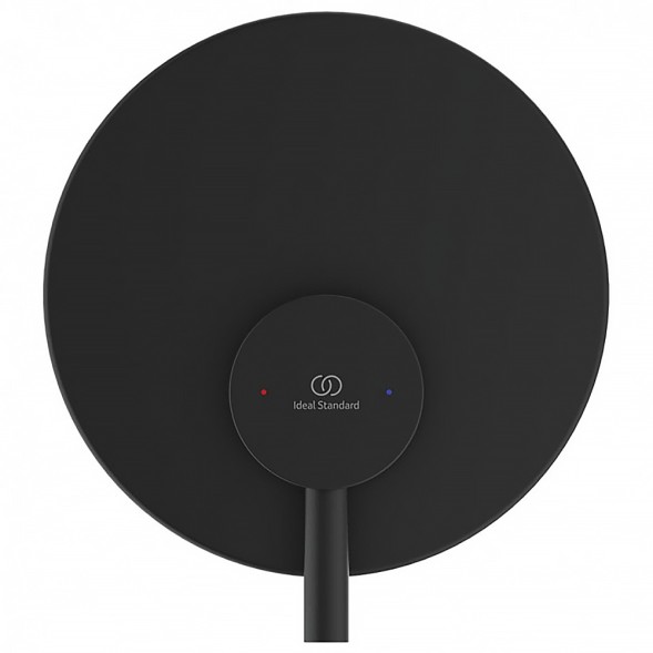 Смеситель для душа Ideal Standard CERALINE встраиваемый, керамический картридж, черный шелк (A7388XG)