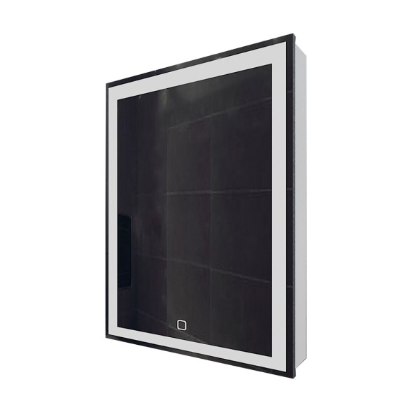 Зеркальный шкаф MIXLINE &amp;quot;Минио&amp;quot; 600*800 (ШВ) левый,сенсорный выкл, светодиодная подсветка - MLW.Mi.6-8.L.1.2 