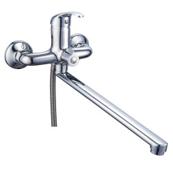 Смеситель для ванны и раковины 35к ПРОФСАН ПСМ-104-2 "КОМПЛЕКТАЦИЯ" эксцентрики "ЕВРО" ХРОМ - PSM-104-2