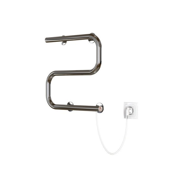 Полотенцесушитель MIXLINE SIMPLE S 40x40 (кнопочный выкл, 100 Вт) - ML-556794 