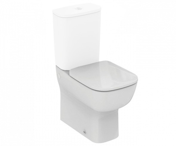 Унитаз-компакт (чаша) Ideal Standart ESEDRA напольный, короткая проекция, глубокий смыв (T282001)