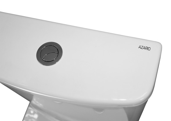 Унитаз-компакт Azario Kano 370х630х800 напольный, безободковый, в комплекте с быстросъемным сиденьем микролифт (93590)