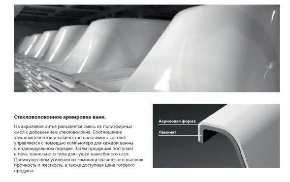 Ванна акриловая Ravak Vanda II 170x70, белая