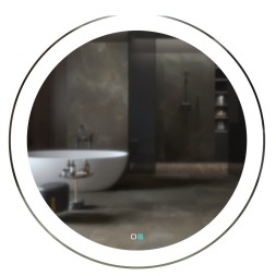 Зеркало MIXLINE &amp;quot;Перла-2&amp;quot; D770 сенсорный выключатель, светодиодная подсветка + подогрев - ФР-00001045 