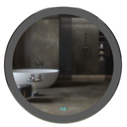 Зеркало MIXLINE &amp;quot;Перла-2&amp;quot; D770 сенсорный выключатель, светодиодная подсветка + подогрев - ФР-00001045 