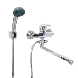 Смеситель для ванны и раковины 40к ПРОФСАН ПСМ-521-072 "ЕВРО", эксцентрики "ЕВРО", ХРОМ - PSM-521-072