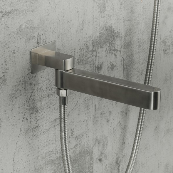 Душевая система 35к G7199-30 GAPPO встраиваемый, лейка &amp;quot;Тропич. душ&amp;quot; нерж. сталь, САТИН - G7199-30 