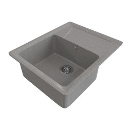Мойка ML-GMS03 СТАНДАРТ с крылом, темно-серый (309), 605*495*190мм - 00-00004521