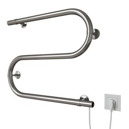 Полотенцесушитель MIXLINE SIMPLE S 40x50 (кнопочный выкл, 130 Вт) - ML-556795 