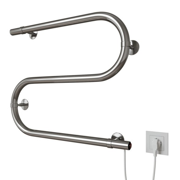 Полотенцесушитель MIXLINE SIMPLE S 40x50 (кнопочный выкл, 130 Вт) - ML-556795 