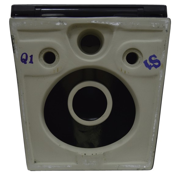 Унитаз подвесной Azario Teramo 355х515х365 смыв &amp;quot;Скрытое торонадо&amp;quot;, безободковый, с быстросъемным сиденьем микролифт, черный матовый (AZ-0053-UQ3-MB)