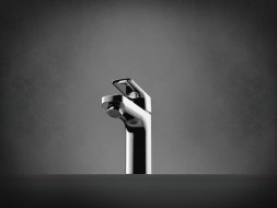 Однорукоятковый смеситель для умывальника Ideal Standard CERAPLAN III SLIM Grande, с металлическим донным клапаном