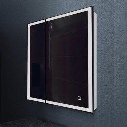 Зеркальный шкаф MIXLINE &amp;quot;Минио&amp;quot; 700*800 (ШВ) 2 створки,правый,сенсорный выкл, светодиодная подсветка - MLW.Mi.7-8.R.1.2 