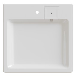 Раковина над стиральной машиной "ЛАЙН" 60*60 ш*г, с кронштейнами (MIXLINE) - БП-00006547