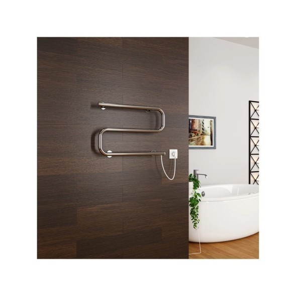 Полотенцесушитель MIXLINE SIMPLE S 40x60 (кнопочный выкл, 146 Вт) - ML-556796 