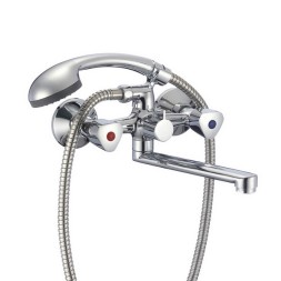 Смеситель для ванны и раковины 1/2 кер Milardo TRISB02M02 "Tring" излив 200мм ХРОМ - TRISB02M02