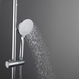 Душевая система термостат  G2490 GAPPO лейка &amp;quot;Тропический душ&amp;quot; D225 ХРОМ - G2490 