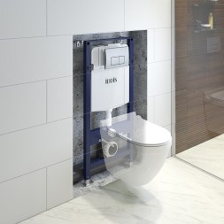 Комплект системы инсталляции IDDIS "Optima Home" OPH00GCi32K с кнопкой ХРОМ - OPH00GCi32K