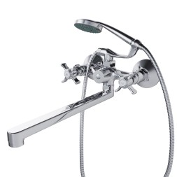 Смеситель для ванны и раковины 1/2 кер. MIXLINE ML30-02 "Classic" - ML30-02