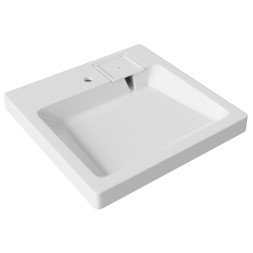 Раковина над стиральной машиной "МАРИО" 60*60 ш*г, с кронштейнами (MIXLINE) - БП-00006548