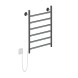 Полотенцесушитель MIXLINE VEGA  60х40 (кноп выключатель, 222 Вт, 6 перекладин, левый) электрический - ML-556364 