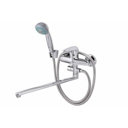 Смеситель для ванны и раковины 40к ПРОФСАН ПСМ-523-072 "ЕВРО", эксцентрики "ЕВРО", ХРОМ - PSM-523-072