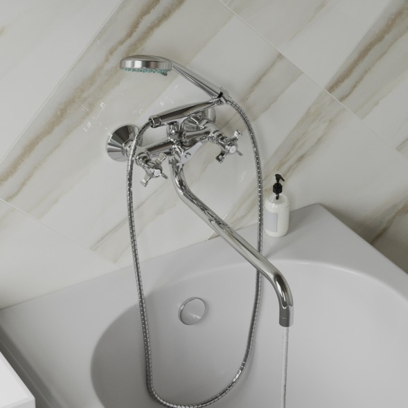 Смеситель для ванны и раковины 1/2 кер. MIXLINE ML30-021 &amp;quot;Classic&amp;quot; - ML30-021 