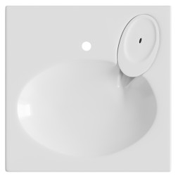 Раковина над стиральной машиной "ОРЕОЛ" 60*60 ш*г, с кронштейнами (MIXLINE) - БП-00006545