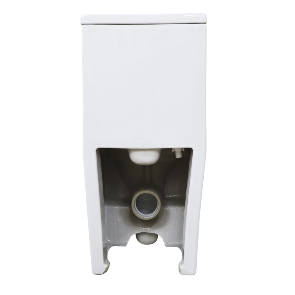 Унитаз-моноблок Azario Velluto, торнадо, с сиденьем микролифт 650*370*775 (AZ-6281)