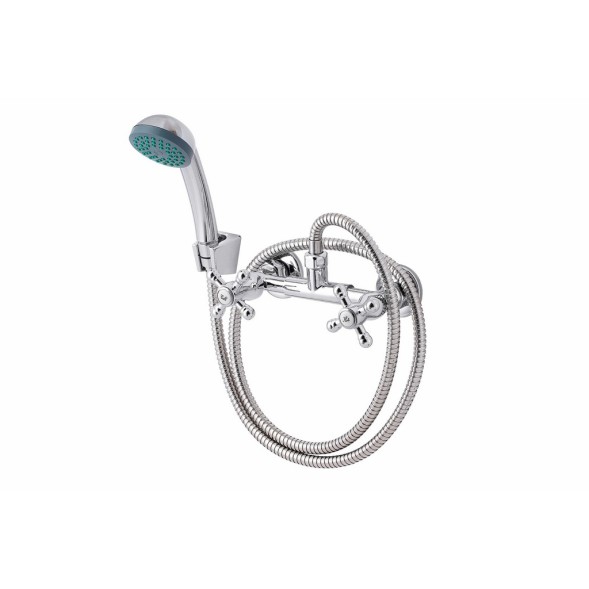 Смеситель для душа 1/2 кер ПРОФСАН ПСМ-109-К89 &amp;quot;ДУШ&amp;quot; См-ДшДНРШл, эксцентрики &amp;quot;РУС&amp;quot;, ХРОМ - PSM-109-89 