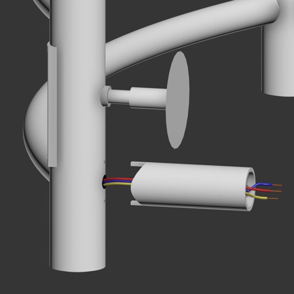 Полотенцесушитель MIXLINE VEGA  60х50 (таймер, 253 Вт, 6 перекладин) электрический БЕЛЫЙ - ML-556421 