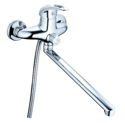 Смеситель для ванны и раковины 40к Glauf KLO7-A048 див в корп - KLO7-A048 