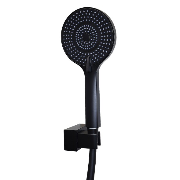 Душевая система Azario Deepsea термостатический картридж, черный (AZ-679008DB9PA)