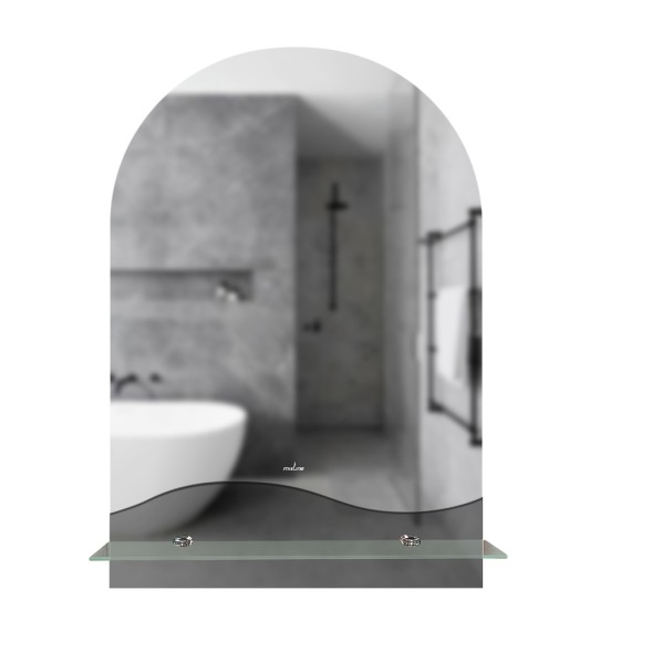 Зеркало MIXLINE &amp;quot;Амели&amp;quot; 390*585 (ШВ) с полкой (К) - B420 