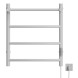 Полотенцесушитель MIXLINE CAPELLA  60х50 (таймер, 251Вт, 3 перекладины + ПОЛКА) электрический БЕЛЫЙ - ML-556345 