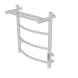 Полотенцесушитель MIXLINE CAPELLA  60х50 (таймер, 251Вт, 3 перекладины + ПОЛКА) электрический БЕЛЫЙ - ML-556345 