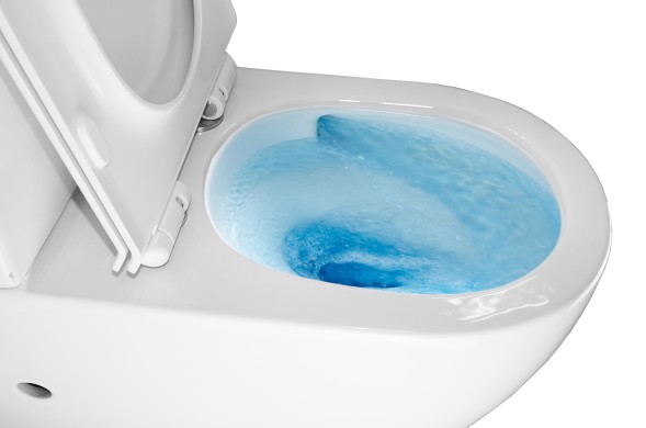 Унитаз-компакт Azario CORSA 630x380x830 напольный, смыв &amp;quot;ТОРНАДО&amp;quot;, безободковый с бачком и сиденьем микролифт (AZ-2062Т)