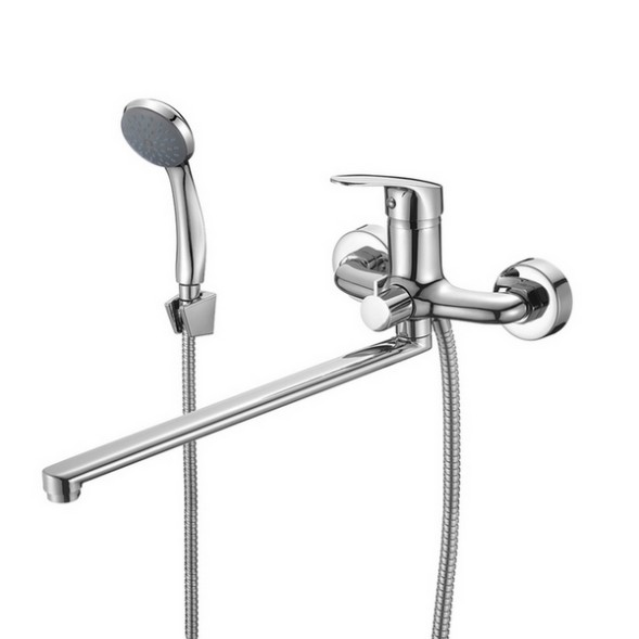 Смеситель для ванны и раковины 35к Milardo SIMSB02M10 &amp;quot;Simp&amp;quot; излив 350мм  ХРОМ - SIMSB02M10 