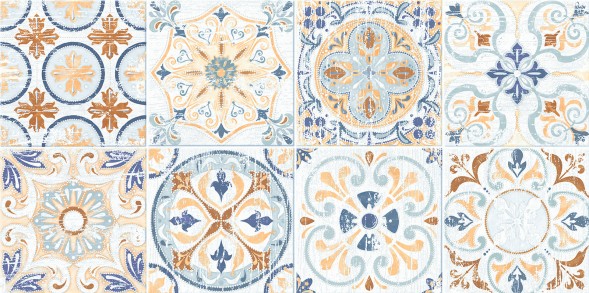 Плитка настенная 249x500 Portland Mix - WT9POT55