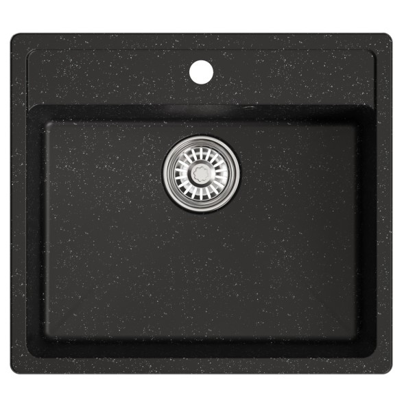 Мойка ML-GM15 КОМФОРТ черная (308), 560*500*180мм - 00-00009351 
