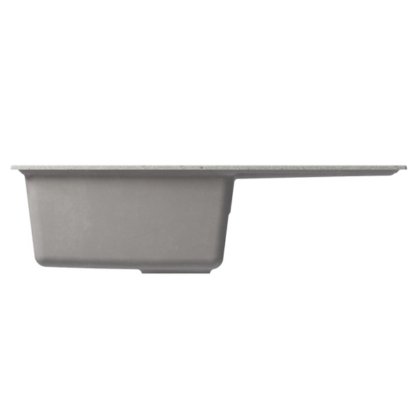 Мойка ML-GM31 КОМФОРТ с крылом, серая (310), 770*500*190мм - 00-00009498 