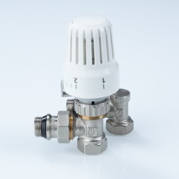 Комплект терморегулирующего оборудования для радиатора 1/2'' угловой VALTEC VT.045.N.04 - VT.045.N.04