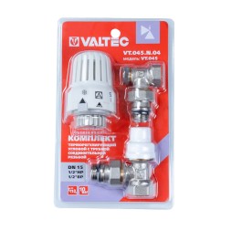 Комплект терморегулирующего оборудования для радиатора 1/2'' угловой VALTEC VT.045.N.04 - VT.045.N.04
