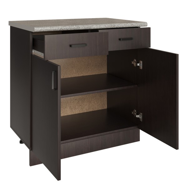 Стол разделочный 80 венге (2 ящика) - 528332 