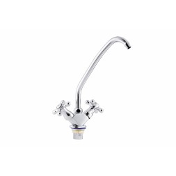 Смеситель для кухни 1/2 кер ПРОФСАН ПСМ-117-89 &amp;quot;СТАНДАРТ-Б&amp;quot; выс.пов.излив, б/подв, п/гайку ХРОМ - PSM-117-89 