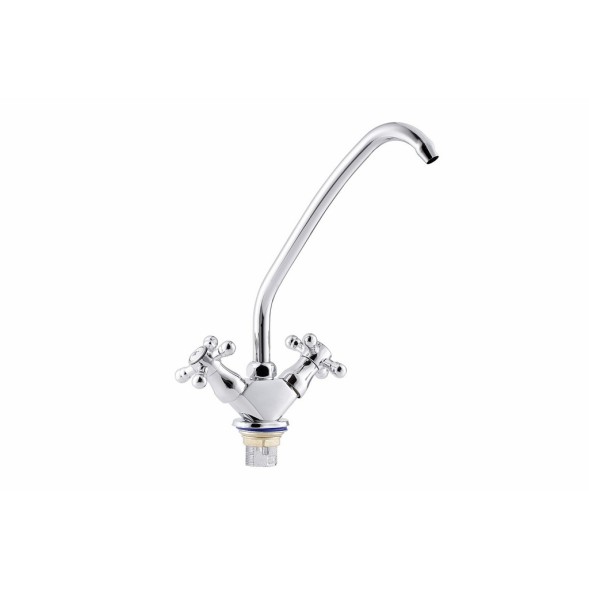 Смеситель для кухни 1/2 кер ПРОФСАН ПСМ-117-89 &amp;quot;СТАНДАРТ-Б&amp;quot; выс.пов.излив, б/подв, п/гайку ХРОМ - PSM-117-89 